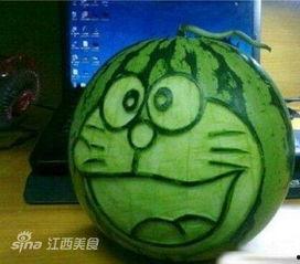 创意吃瓜图片,趣味横生的视觉盛宴